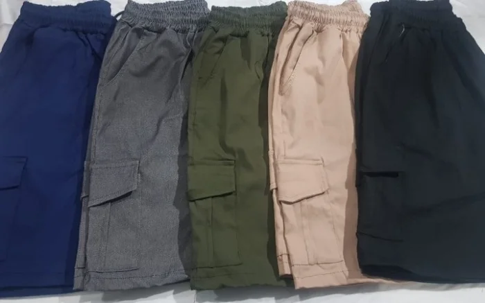 Bermuda Cargo de Bengalina  Hombre Talles Especiales