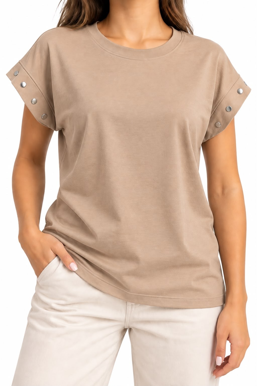 Remera de Dama Melvin con Aplique - Imagen 3