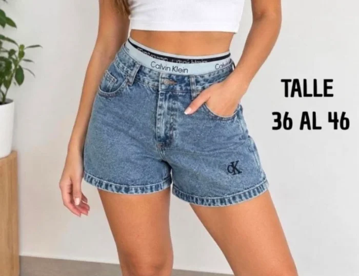 Shorts  Kv  Bordado ( D )