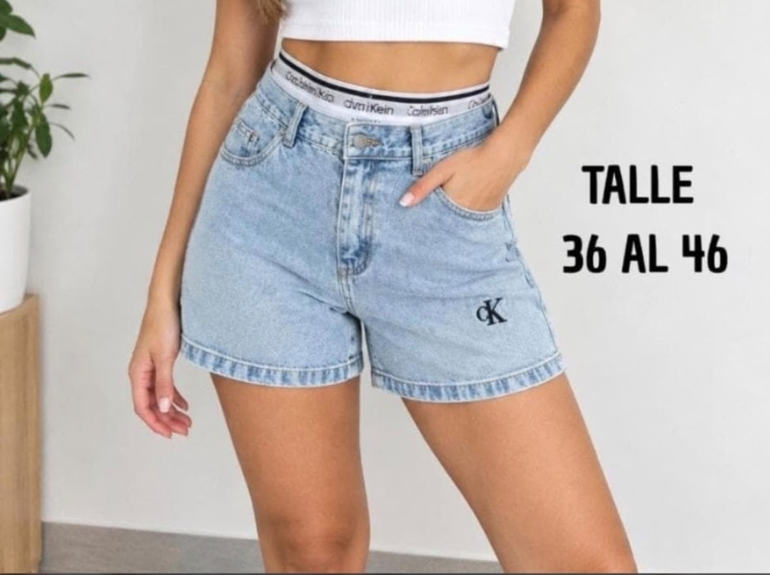 Shorts  Kv  Bordado ( D ) - Imagen 2