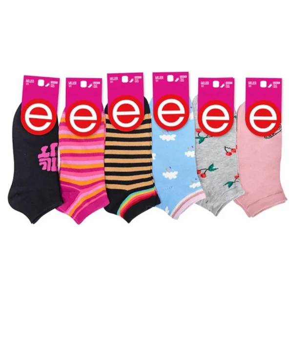 Soquete Estampado de Mujer (elemento Original)