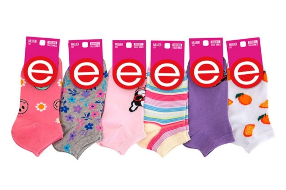 Soquete Estampado de Mujer (elemento Original) - Imagen 2