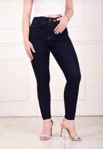 Chupin Dama Elastizado Azul Liso
