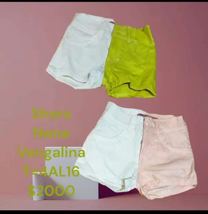 Short Nena Bengalina Engomado