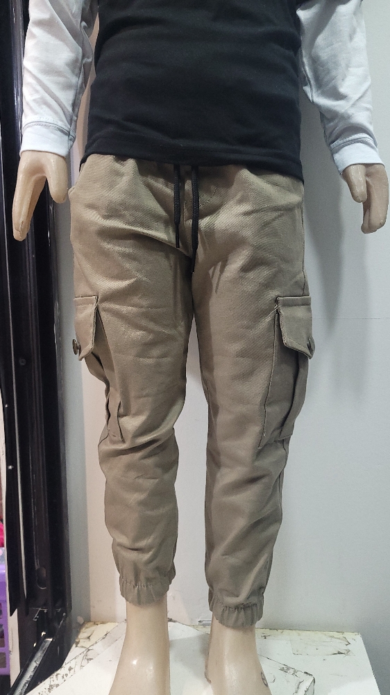 Jogger Cargos de Gabardina Elastizada - Imagen 3