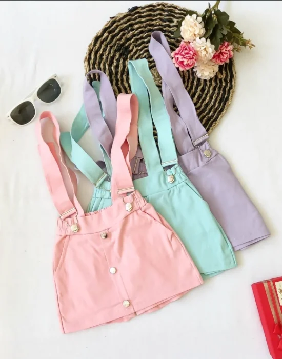Short Pollera Jardinero