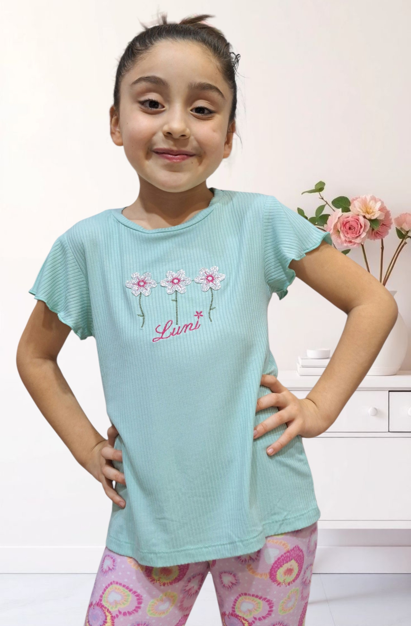 Remera C/ Manga Bolado de Morley Bordado de Primera Calidad - Imagen 2