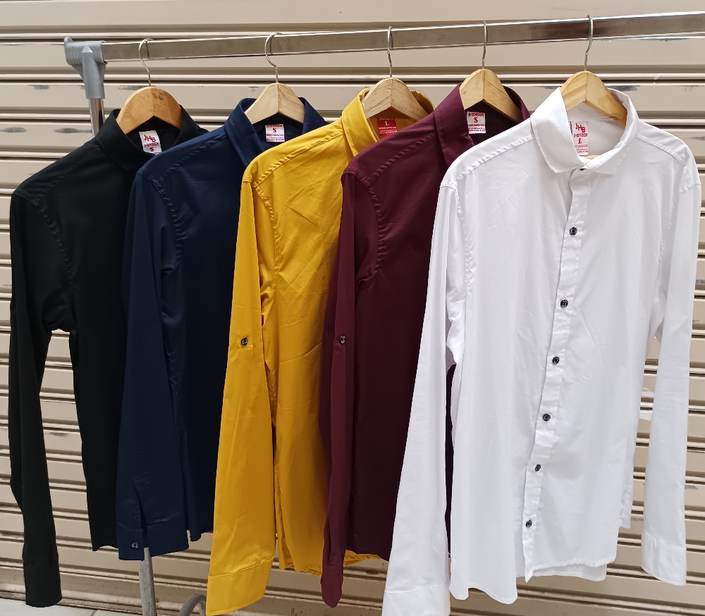 Camisas Lisas Elastizadas - Imagen 2