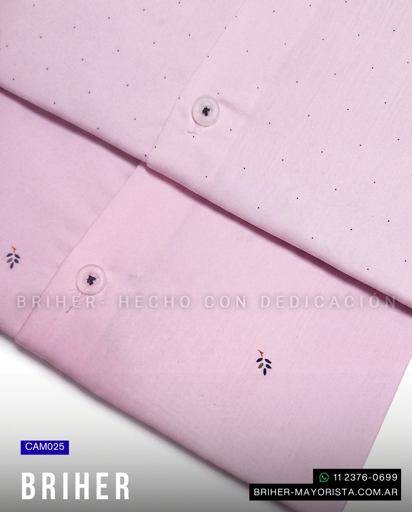 Camisa Cuello Mao Estampado - Imagen 2