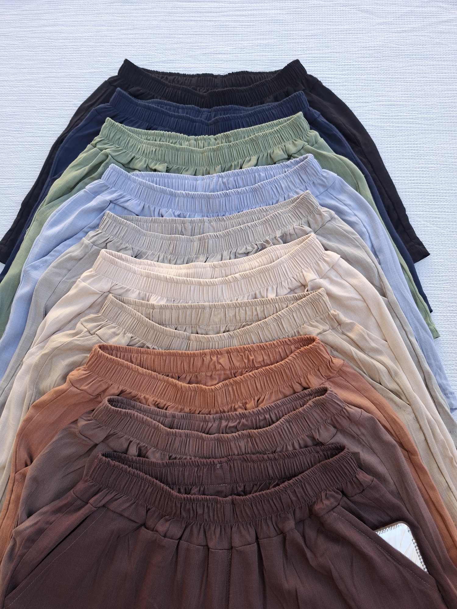 Shores de Lino con Spandex - Imagen 3