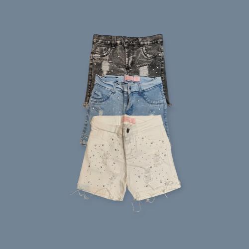 Short Elástisado con Brillos Nena