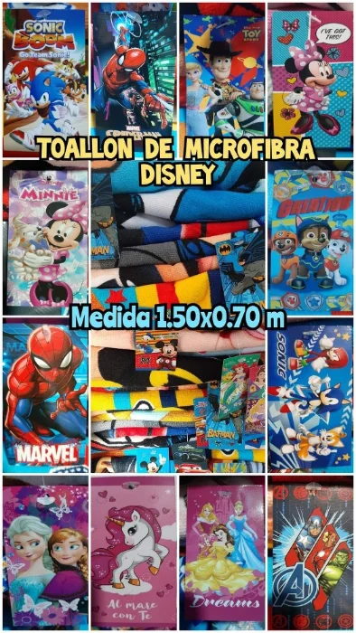 Toallones Infantiles