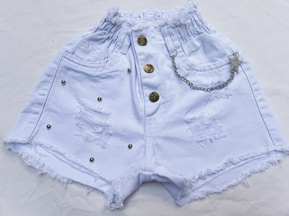 Short Mom Blanco - Imagen 2