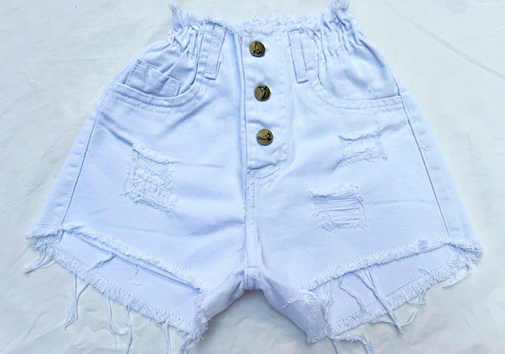 Short Mom Blanco - Imagen 3