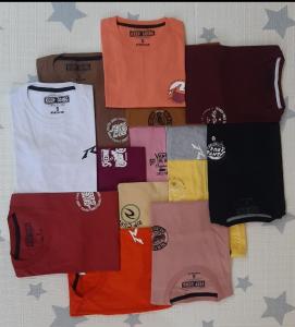 Remera Algodon Peinado Premiun Doble Estampa