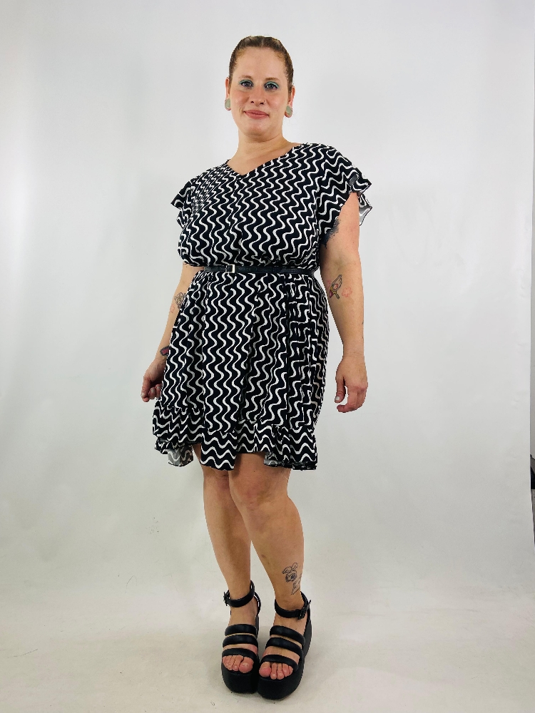 Vestido Corto de Fibrana Poplin - Imagen 3