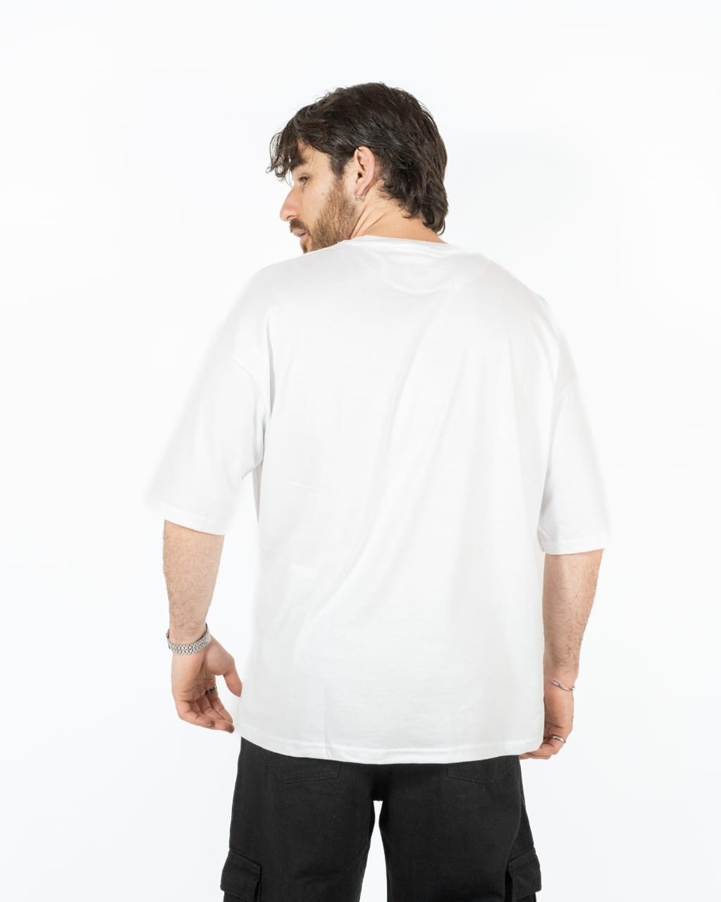Remera Oversize Blanco - Imagen 3