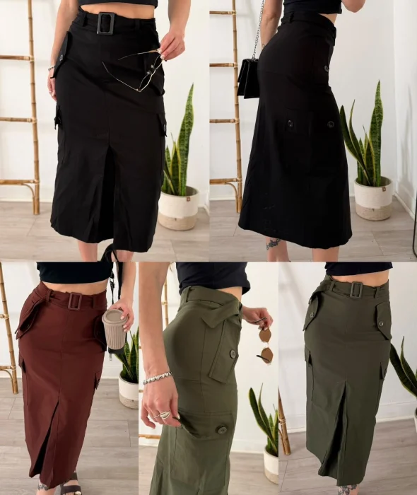 Pollera Larga Cargo Ely
