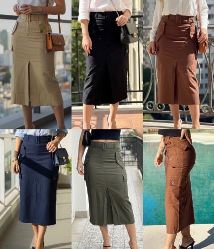 Pollera Larga Cargo Ely