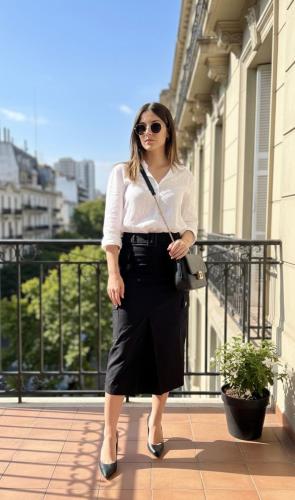 Pollera Larga Cargo Ely - Miniatura 4