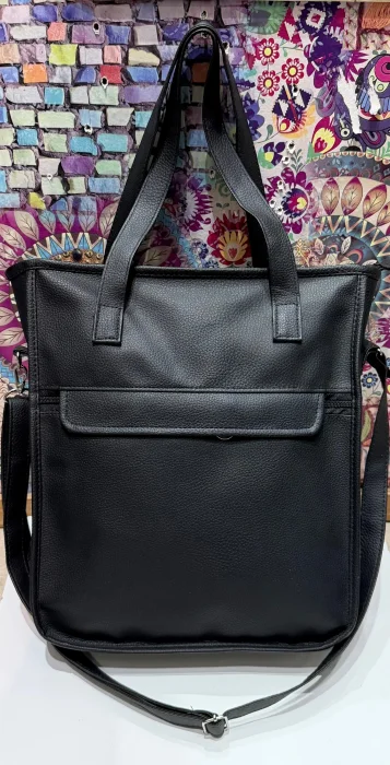 Ingreso Bolso Morral Grande de Cuero Ecologico