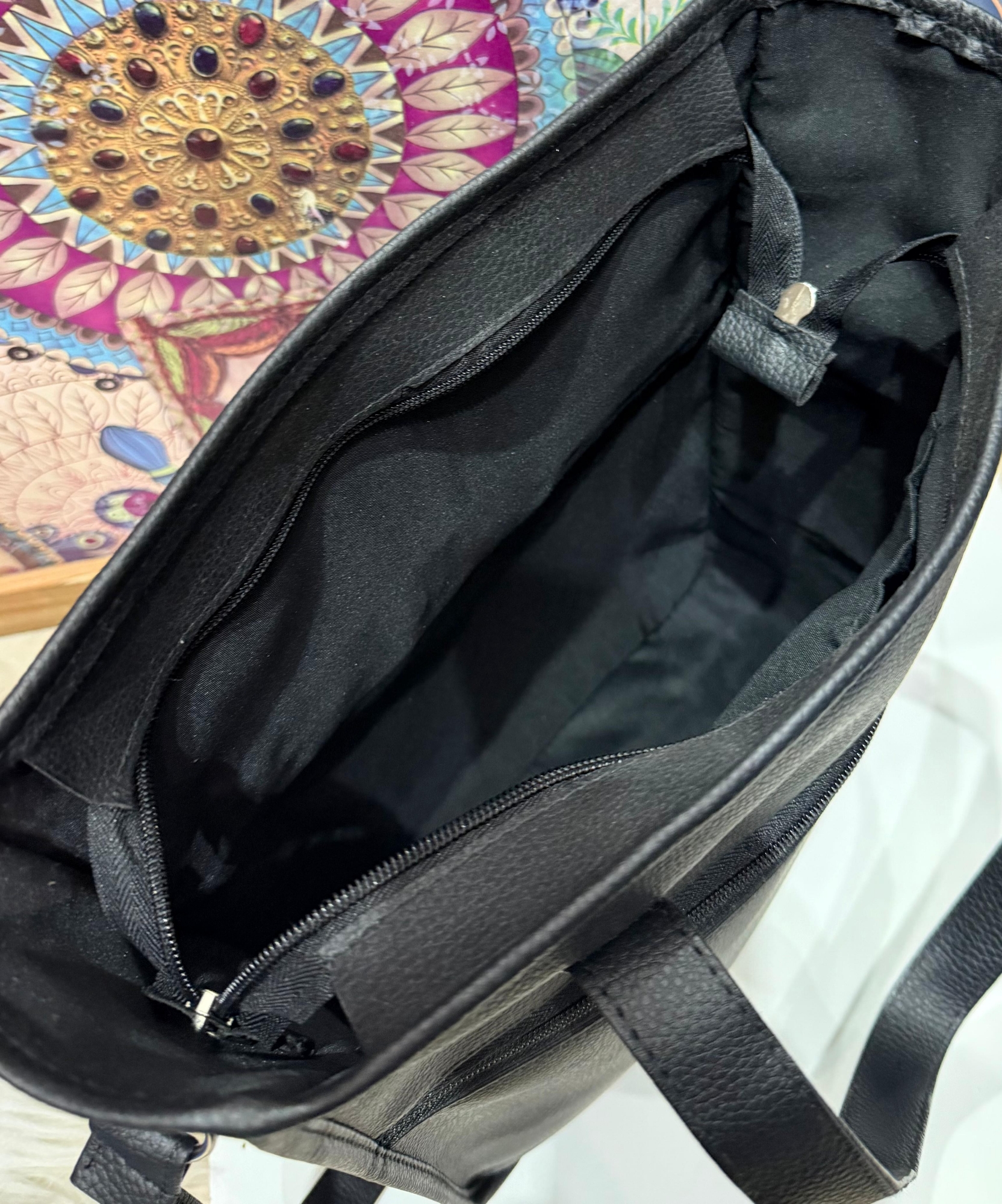 Ingreso Bolso Morral Grande de Cuero Ecologico - Imagen 4