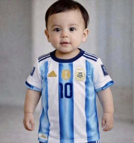 Camiseta Bebe Argentina Sublimada