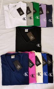 Remeras de Dama Calidad Premium Polo y C.k.cuello en V - Miniatura 3