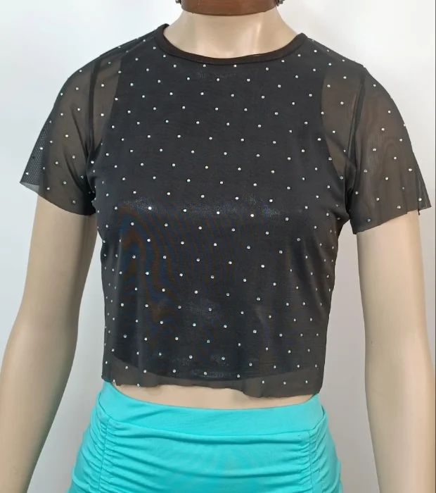 Remera con Brillos