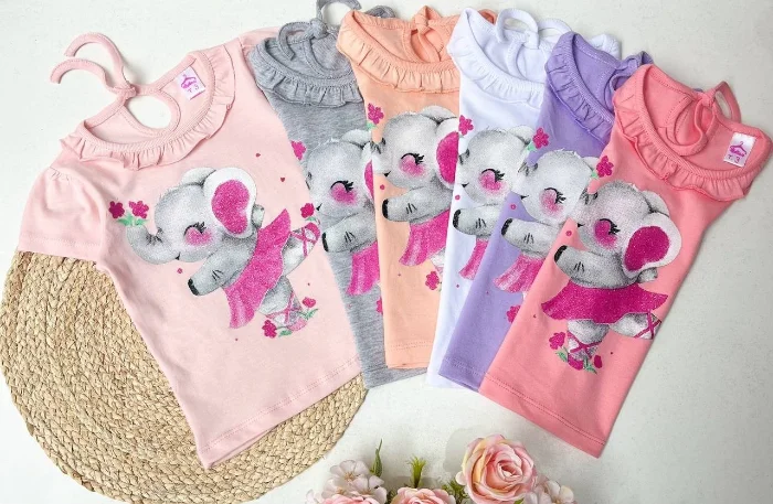 Remera con Volado para Bebé