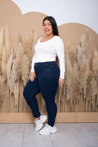 Jeans Azul Liso Especial - Miniatura 3