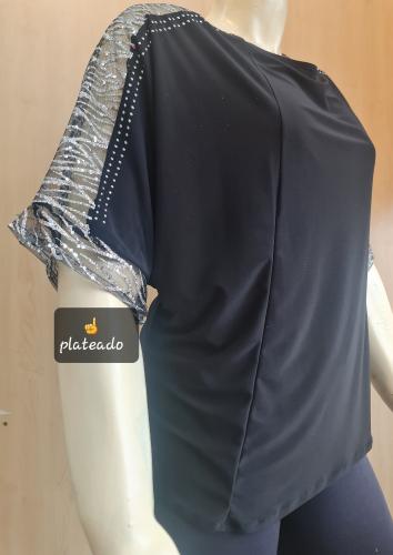 Remeron Ity  con Encaje y Strass Murciélago 185404 - Miniatura 4