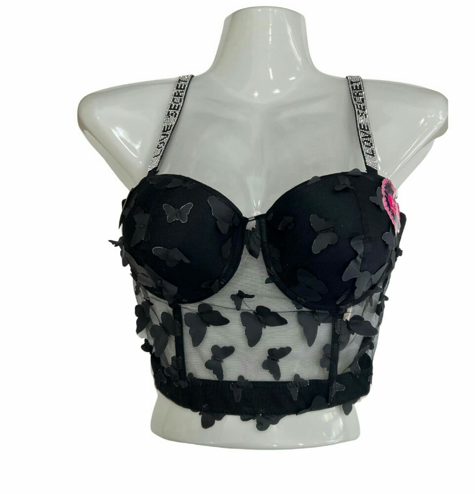Corset Mariposa con Brillo X Docenas - Imagen 2