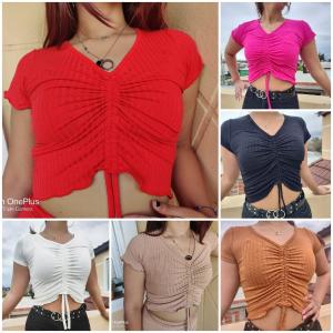 Remera Frunce