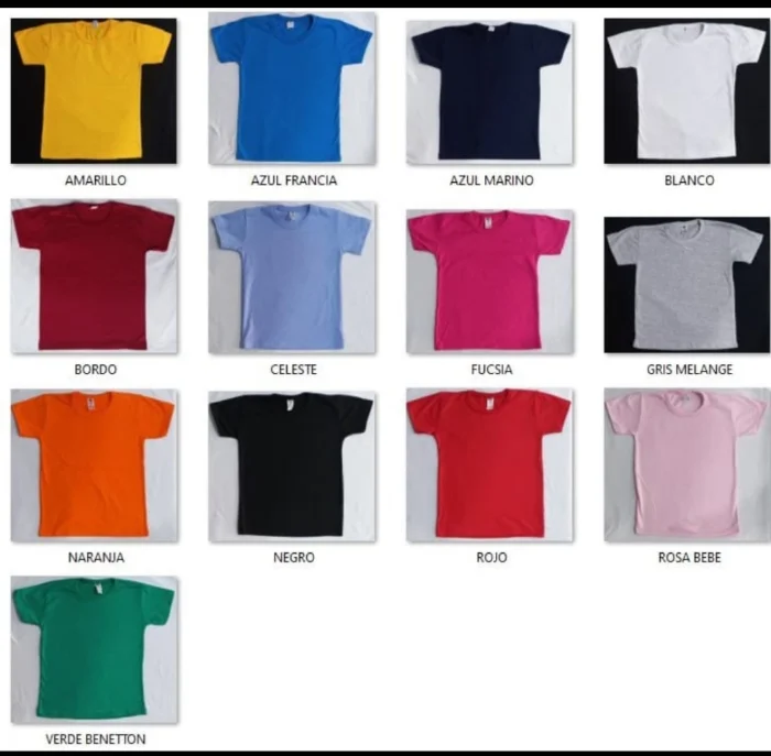 Remera Algodón Peinado Niño