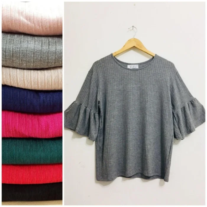 Remera Morley con Volado