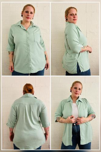 Camisa de Lino Spandex Ultimas - Miniatura 2