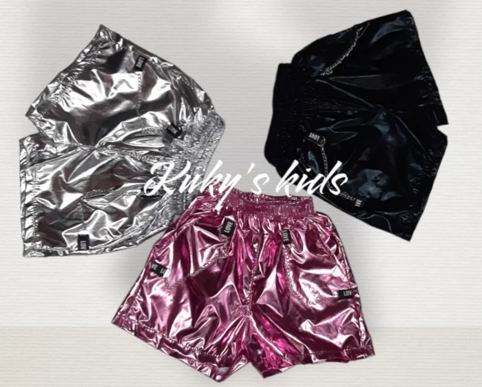 Short Metalizado Nena
