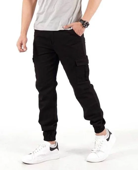 Jean Cargo Negro de Hombre