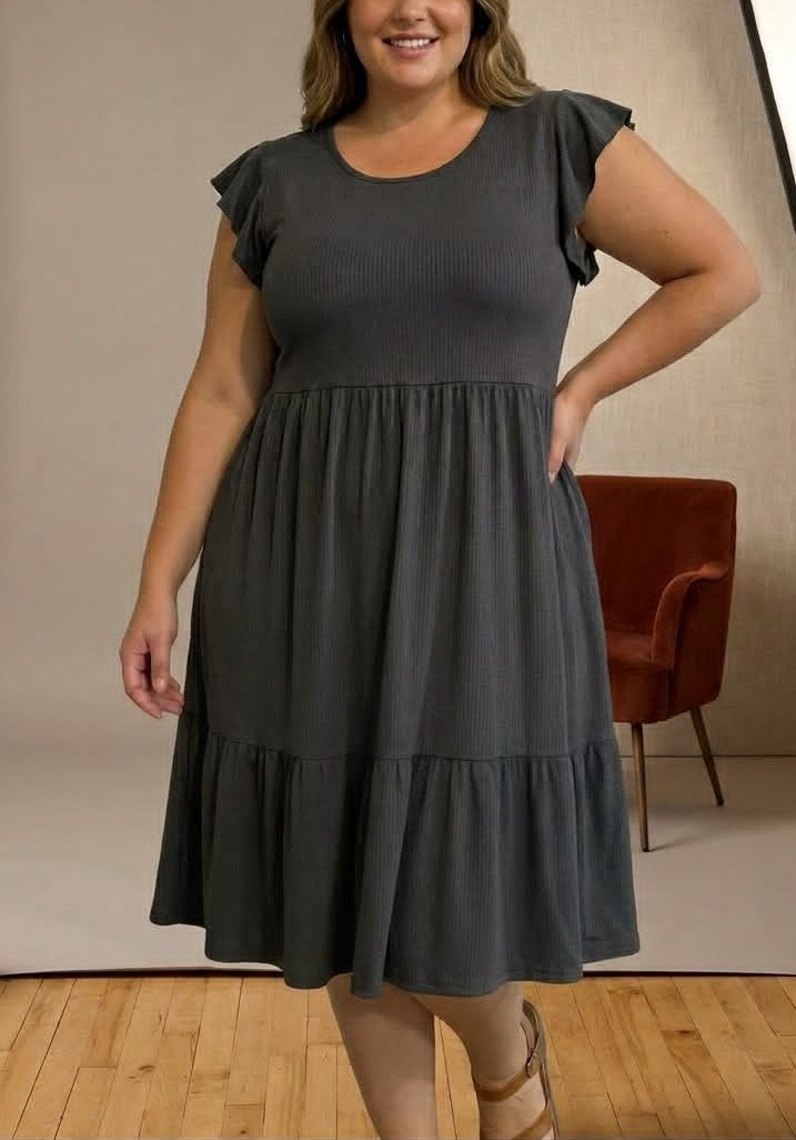 Vestidos con Volado de Morley Largo - Imagen 4