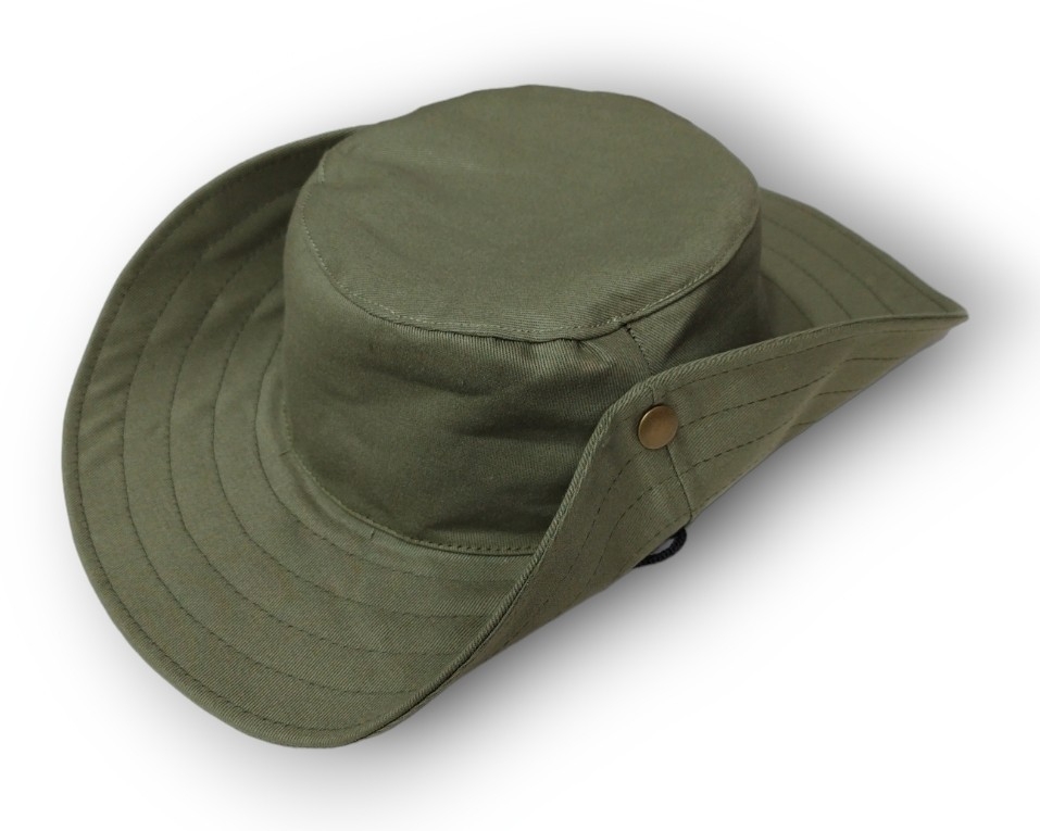 Sombrero Australiano con Sujetador y Broches al Costado, Accesorios de Moda - Imagen 3