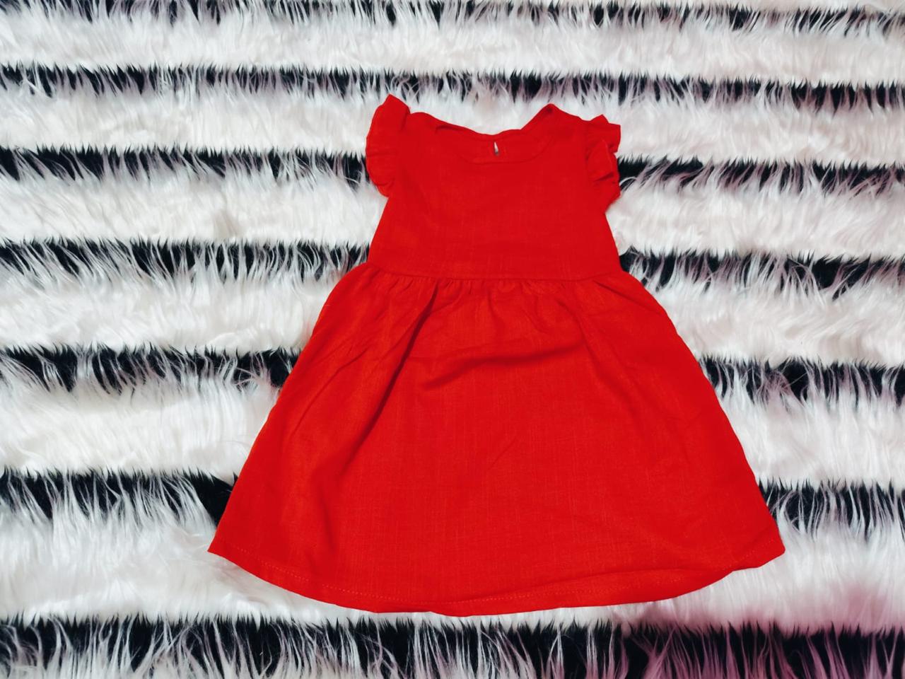 Vestidos de Lino Lisos de Nena Talles del 4 al 14 - LINO%20ROJO.jpg