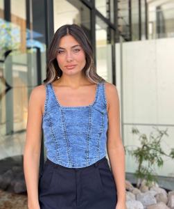Top Denim - Miniatura 2