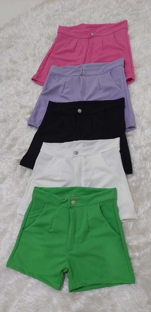 Short  Sastrero de Tela Crep - Imagen 2