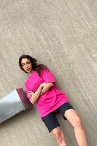Remera Lisa Oversize