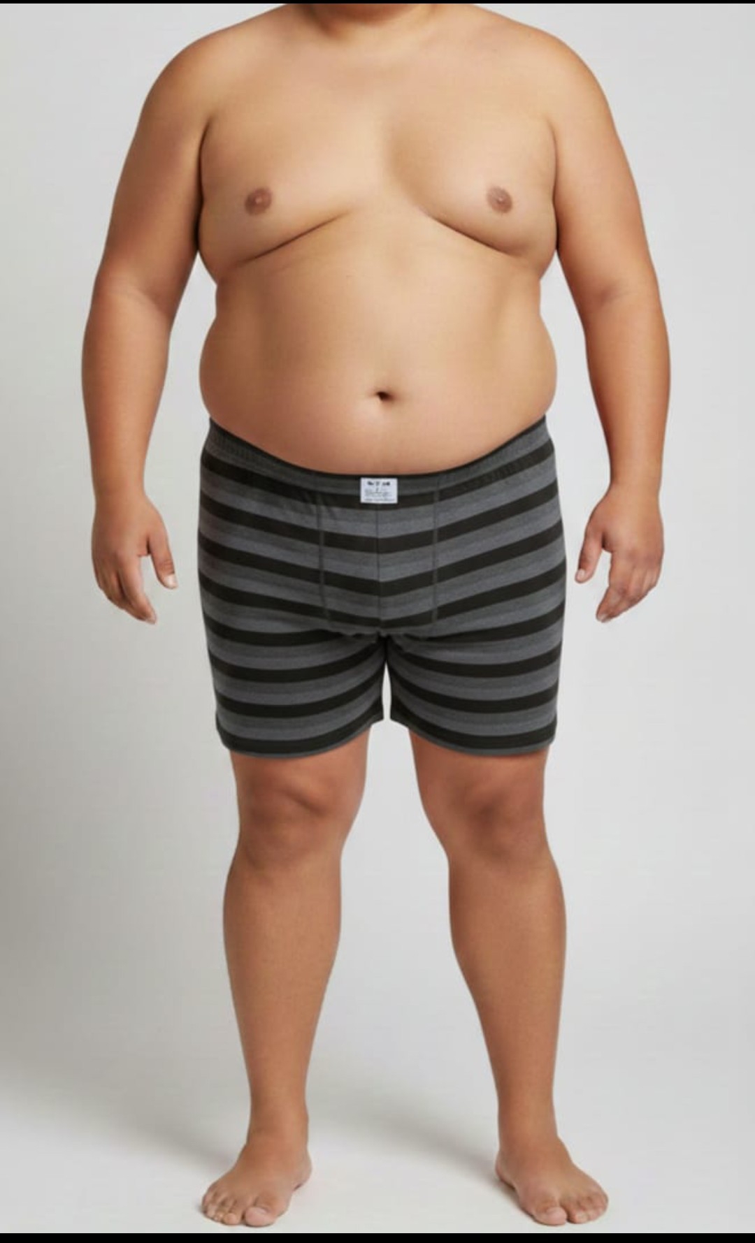 Docena de Boxer Talle Especial de Algodón con Lycra con Cintura Embutida - Imagen 2