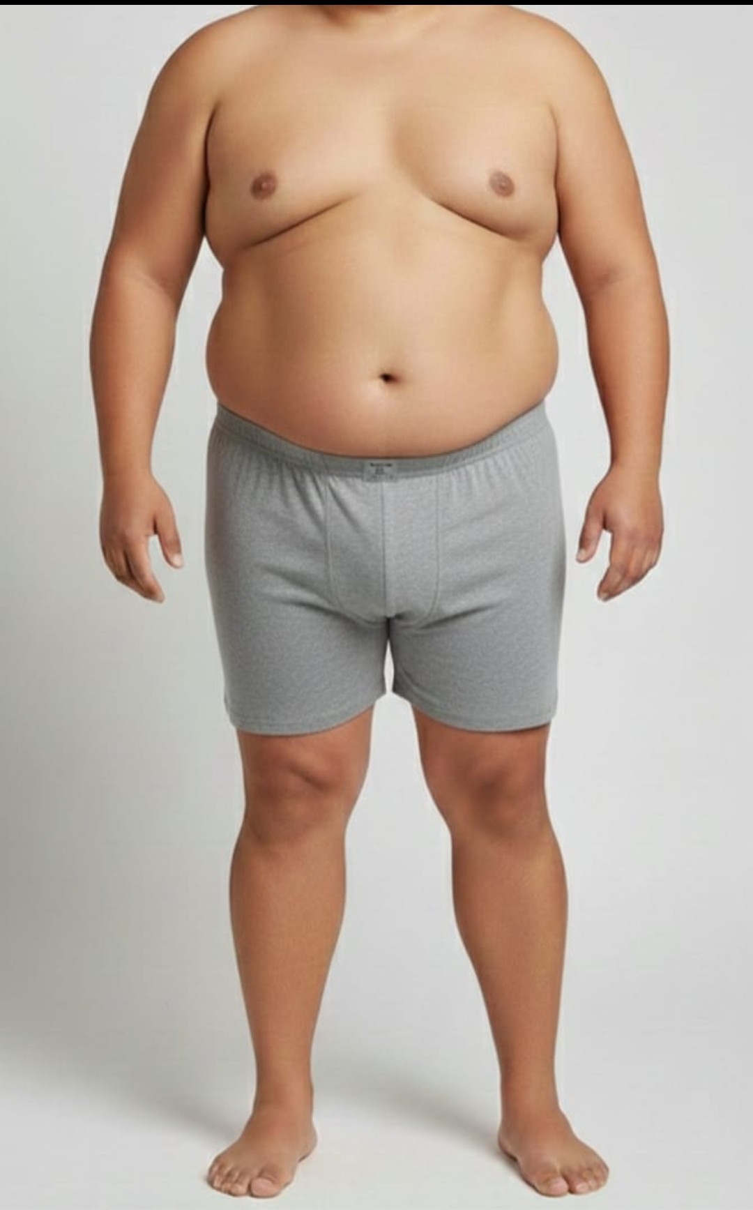 Docena de Boxer Talle Especial de Algodón con Lycra con Cintura Embutida - Imagen 3