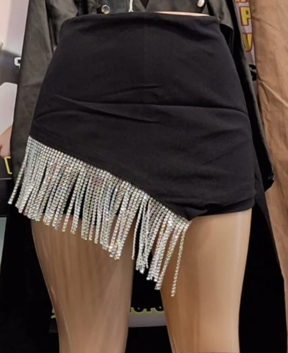 Short Pollera Strass