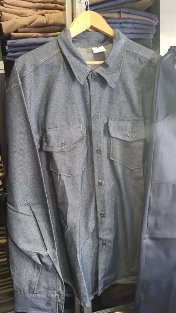 Camisa de Jeans de Trabajo - Imagen 3