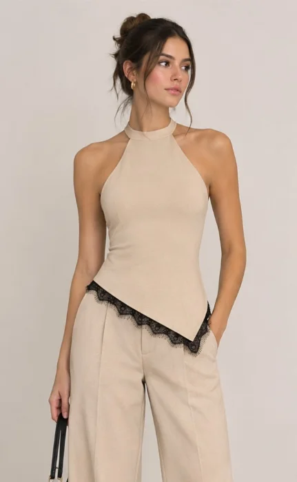 Blusa Cuello Halter Próximo Ingreso